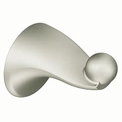 Moen DN8503BN Cabrina Robe Hook, Brushed Nickel