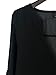 Choies Women's Black V-neck Button Detail Dip Back Solid Blouse Top 6