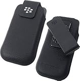 OEM BlackBerry Leather Holster for BlackBerry Pearl 3G 9100 9105