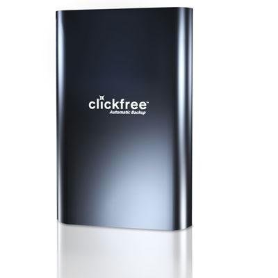 Clickfree Automatic Backup C2N 500 GB USB 3.0 Network Ready Portable External Hard Drive, 527N3 (Piano Black)