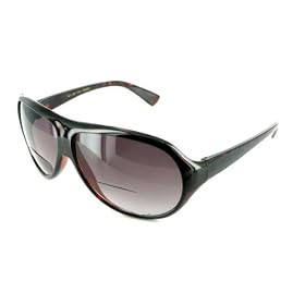 NOTORIOUS designer fashion Bifocal Sunglasses have two lenses for youthful and active men and women who need to read cell phones, maps, directions, etc. while they drive, work, read, travel or play sports in the sun.