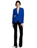Vince Camuto Womens One Button Stripe Lining Blazer