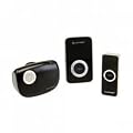 Lloytron B7502BK Portable Wireless Door Chimes Twin Pack