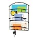 Spectrum 45310 Euro Wall Mount Letter Holder, Black