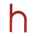 Alpha Art - Lower Case h by Design Ideas
