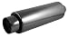 Netami NT-0543 Omega/Black Chrome Universal Round Double Wall 4 1/2