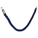 New. Vermes Classic Velour Rope Blue With Stainless Steel Sp