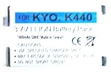 1400 mAh Extended Lithium-ion Battery for Kyocera Milan KX9