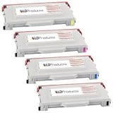 Lexmark C510 Set of 4 Compatible Laser Toner Cartridges: 1 each of Black 20K1403, Cyan 20K1400, Magenta 20K1401, Yellow 20K1402 by LD Products
