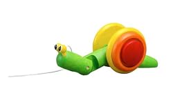PLAN TOYS PULL-ALONG SNAIL