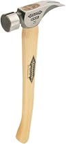 Stiletto REN21MC Steel 21 Milled Face Hammer with a Curved 18" Hickory Handle