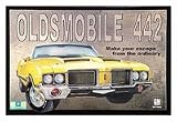 TIN SIGN NOSTALGIC ~ OLDSMOBILE 442 ESCAPE THE ORDINARY Image