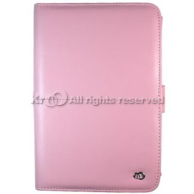 Nook Barnes and Nobles Electronic eBook Reader PINK FAUX LEATHER Mini-Note PC NETBOOK Carrying POUCH CASE Cover Sleeve