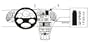 CPH-Brodit Saab 9-3 Brodit ProClip Center mount NOT for Wood Grain Panel-Kevlar Look 1998 - 2002 Fits USA - #852830