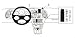 CPH-Brodit Saab 9-3 Brodit ProClip Center mount NOT for Wood Grain Panel-Kevlar Look 1998 - 2002 Fits USA - #852830