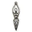 Safe Pewter Goddess Charm