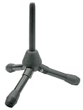 Foldable stand for flute or clarinet