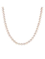 14k Gold 7.5-8mm Freshwater Cultured AA Quality Pearl Necklace