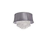 Dainolite Lighting JUL-18-4FH-PC-134 Silk Glow Crystal 4 Light Chandeliers in Polished Chrome