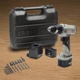 Craftsman 9.6V Cordless Drill w/24 Accessories, Battery, Charger and Case