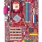 31CJE637ZAL. SL160  MSI 875P Neo LSR (MS 6758) Motherboard Socket478 Intel 875P 1A/5P LAN SATA RAID SOUND