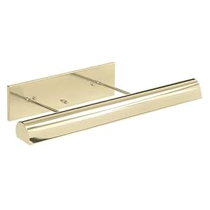 8 Polished Brass Direct Wire Picture Light by House of Troy
