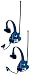 Toys : Loud 'N Clear 2-Channel Headset Walkie Talkies
