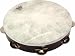 Musical Instruments : Remo 10" Pretuned Tambourine with Single Row of Jingles, Plain Head
