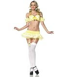 Sexy 3Pc Goldilocks Halloween Costume