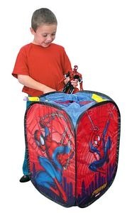 Childrens Toyshop  Toys : Spiderman Ready Room - Pop - Tidy