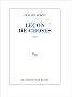 Le�on de choses