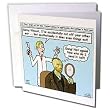 Rich Diesslins Famous People Places Books Cartoons - Van Goghs Hair Cut - Barber - Greeting Cards-12 Greeting Cards with envelopes
