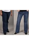 Lot of 2 Maternityboot Cut & Perfect Jeans, Demi Panel
