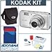 Kodak EasyShare V803 Silver Digital Camera Kit, with 1 GB SD Memory Card, Camera Bag, Professional Lens Cleaning Kit