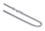 Prominent Sterling Silver 2 MM Italian Box Link Chain 16" 18" 20" 22" 24" 30" Necklace