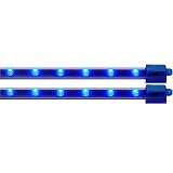 Vision X HIL-M12B 12" Blue LED Light Bar - Pack of 2