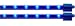 Vision X HIL-M12B 12" Blue LED Light Bar - Pack of 2