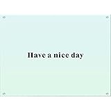 Moontree Magnetic Glass Marker Board Magnetic Glass Dry-erase Board Set Black Board 46x33inch