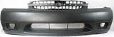 00-01 NISSAN ALTIMA FRONT BUMPER COVER, Primed, XE, GXE, GLE Models, w/o Fog Lamp Holes (2000 00 2001 01) NS8409P F20220Z825