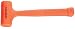 FULLER 605-9024 24-Ounce Dead Blow Hammer (high vis orange)
