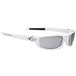 Spy Diablo Sunglasses - Spy Optic Scoop Series Fashion Eyewear w/ Free B&F Heart Sticker Bundle - White/Grey