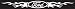 Automotive : Ford Oval w/Flames Xpressionz Windshield Decal