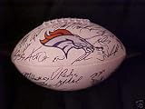 2011 DENVER BRONCOS TEAM SIGNED AUTOGRAPHED FOOTBALL COA + HOLOGRAM