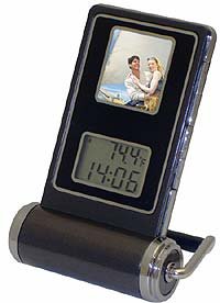 Childrens Toyshop  Electronics : Mustek Viewfun 1.5" Travel Digital Photo Frame w/Alarm Clock & Temperature