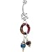 Crystalline Gem Circular Cosmic Mood Belly Ring