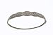 9ct White Gold Diamond Ladies Bangle
