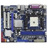 ASRock K8A780LM - Motherboard - micro ATX - AMD 760G - Socket 754 - UDMA133, SATA-300 (RAID) - Gigabit Ethernet - video - 6-channel audio