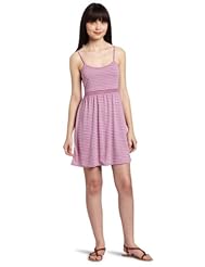 Junior Polyester/Rayon Mesh Feathers Spaghetti Strap  Dress