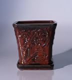 Bonsai Boy's Ceramic Bonsai Pot - Cascade<br>7.5x7.5