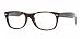 Ray Ban Eyeglasses RX5184 2012 Dark Havana/Demo Lens 52mm